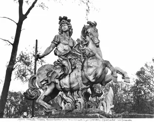 Rytterstatue af Ludvig 14. (1638-1715)